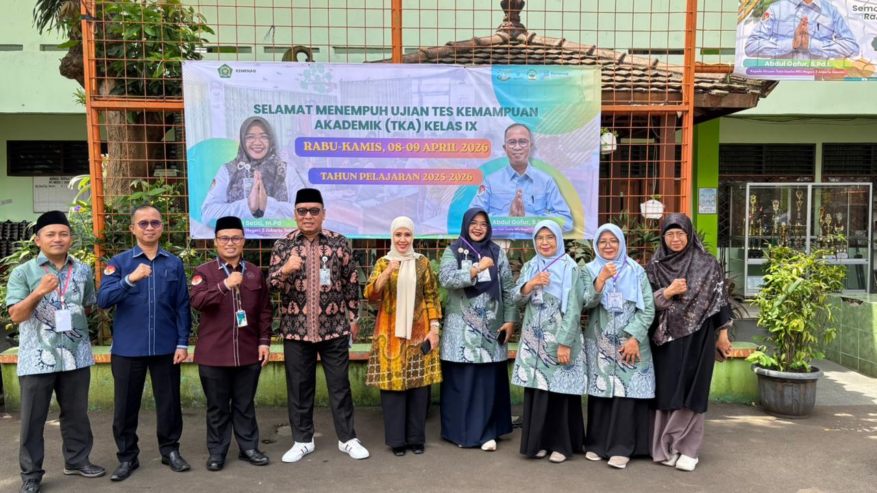 Monitoring Pelaksanaan Ujian TKA