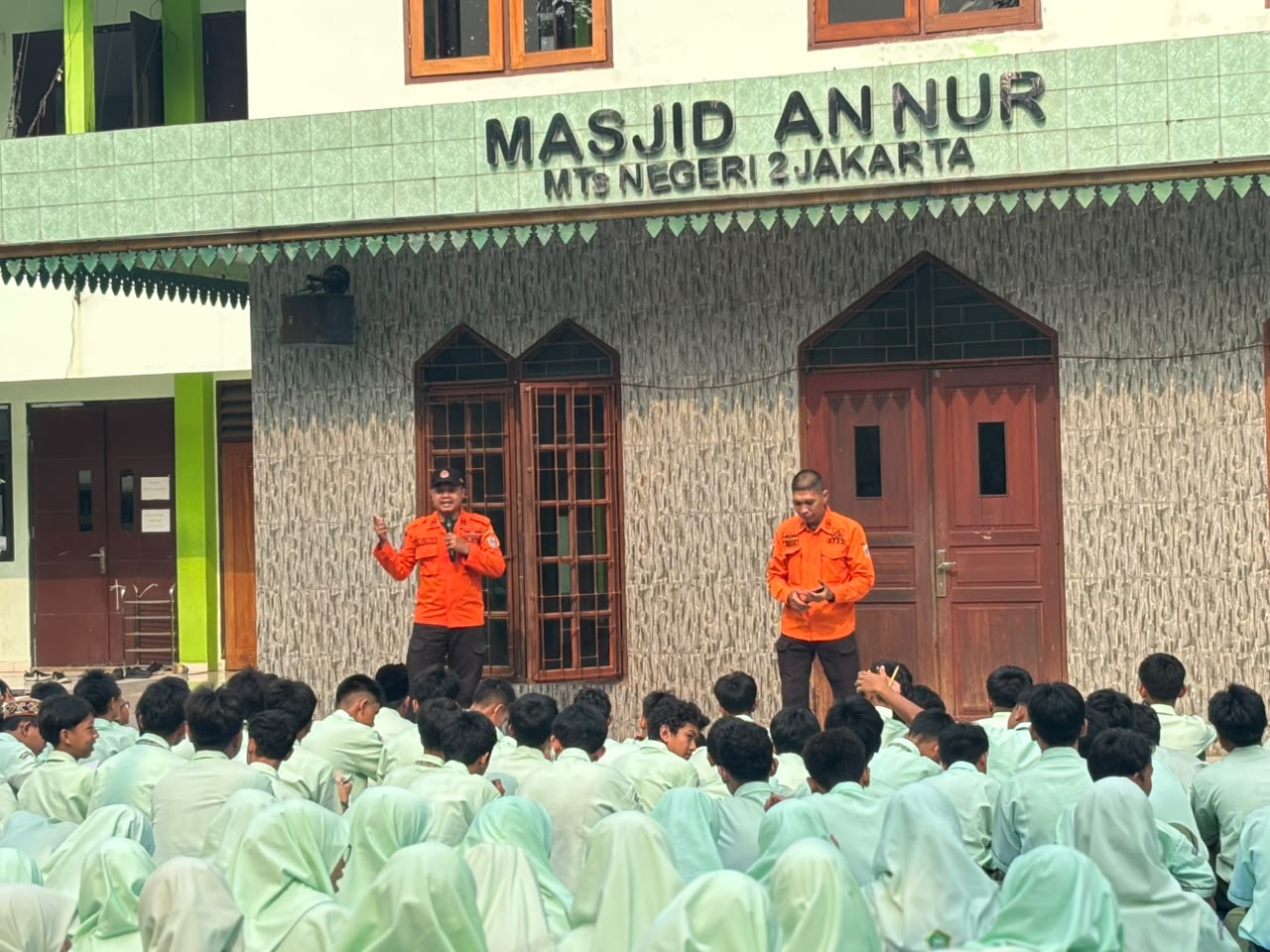 MTsN 2 Jakarta Gelar Sosialisasi Siap Siaga Gempa Bumi Bersama BPBD Jakarta Selatan